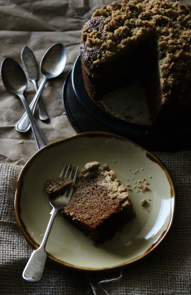 Yeasted Pumpkin Spice Coffee Cake