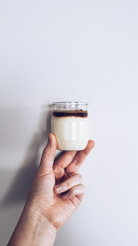 Whole Egg Pot de Crème with Burnt Caramel